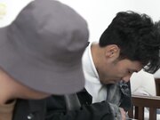 精东影业出品国产AV佳作之『欠债还性』清纯小女友惨遭男友迷晕送给债主 大鸡巴狂插